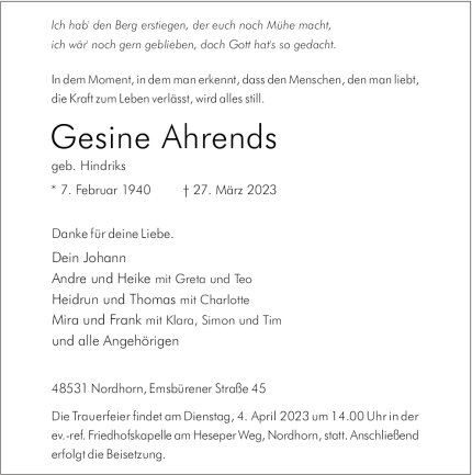 Gesine Ahrends