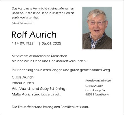 Rolf Aurich