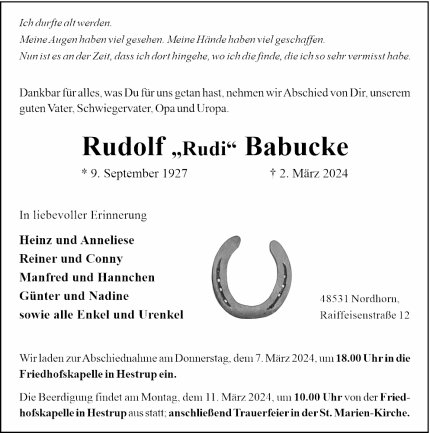 Rudolf Babucke