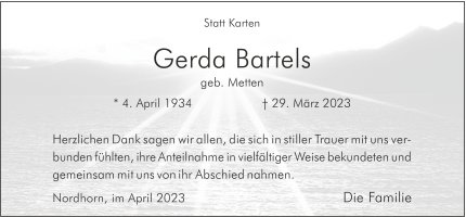 Gerda Bartels