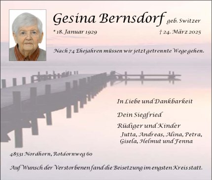 Gesina Bernsdorf