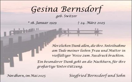 Gesina Bernsdorf