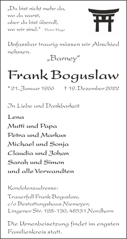 Frank Boguslaw