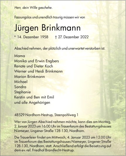 Juergen Brinkmann