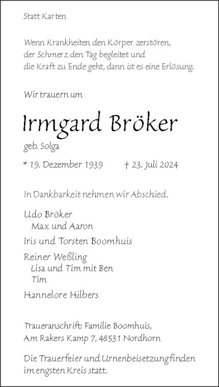 Irmgard Bröker