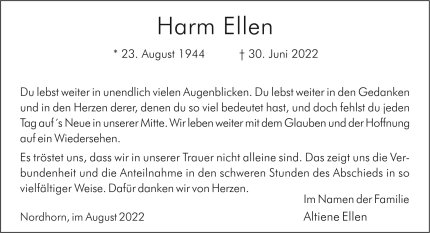 Harm Ellen