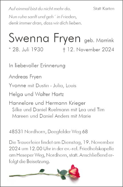 Swenna Fryen