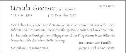 Ursula Geersen