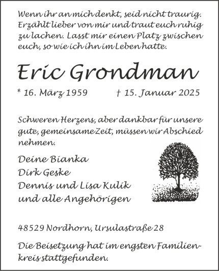 Eric Grondman