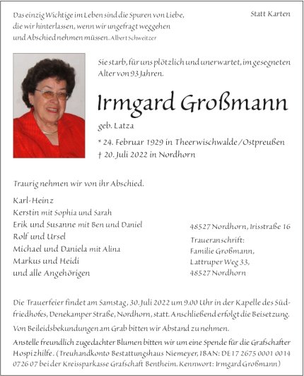 Irmgard Großmann