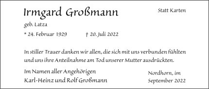 Irmgard Großmann