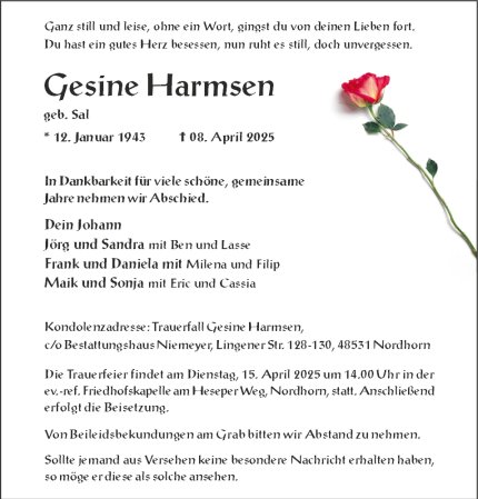 Gesine Harmsen