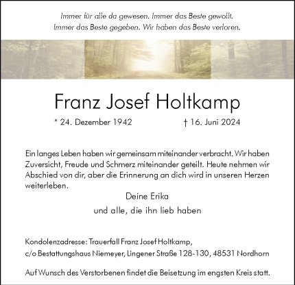 Franz Josef Holtkamp