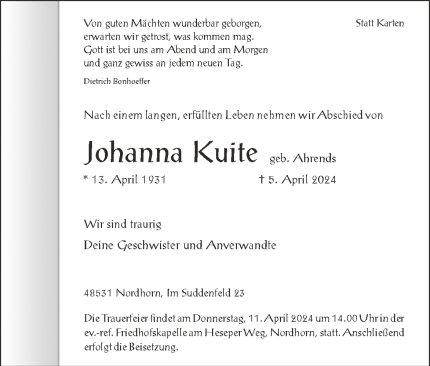 Johanna Kuite