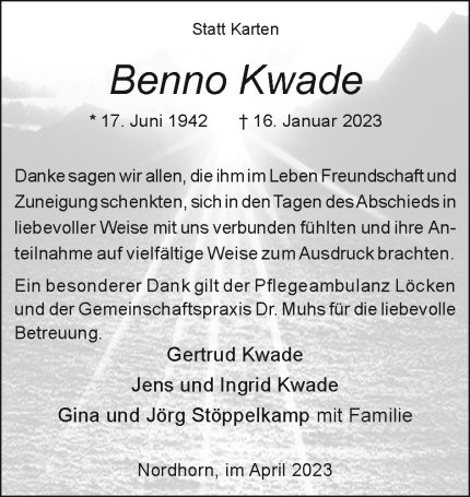 Benno Kwade