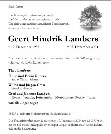 Geert Hindrik Lambers