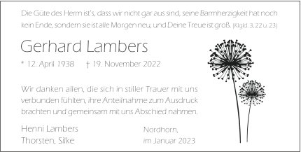 Gerhard Lambers