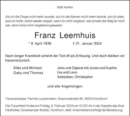 Franz Leemhuis