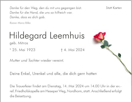 Hildegard Leemhuis