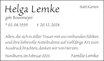 Helga Lemke