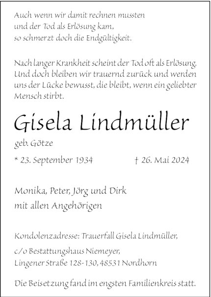Gisela Lindmüller