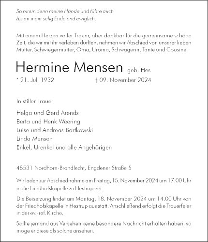 Hermine Mensen