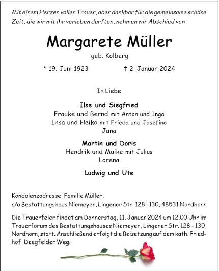 Margarete Müller