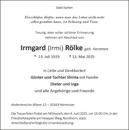 Irmgard Rölke
