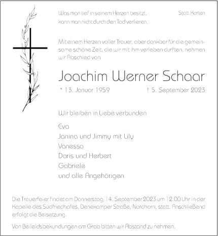 Joachim Schaar