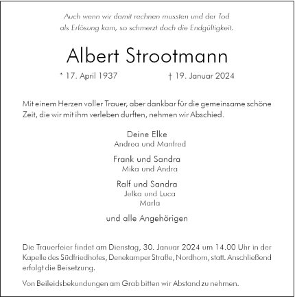 Albert Strootmann