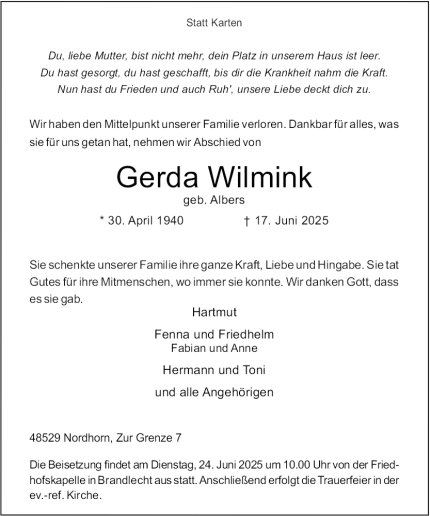Gerda Wilmink